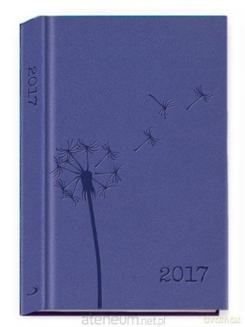 Terminarz 2017 - B6 lawendowy [KALENDARZ]