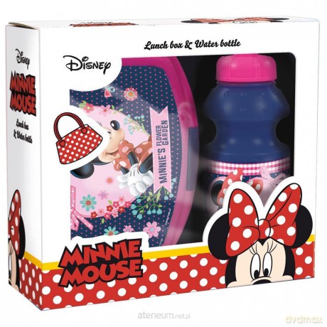 Zestaw śniadaniówka+ bidon Minnie 17