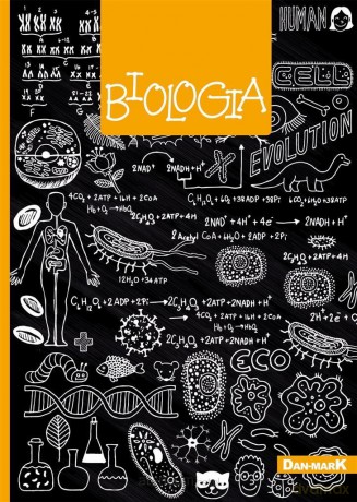 Zeszyt A5/60K kratka ze ściągą Biologia (10 szt)