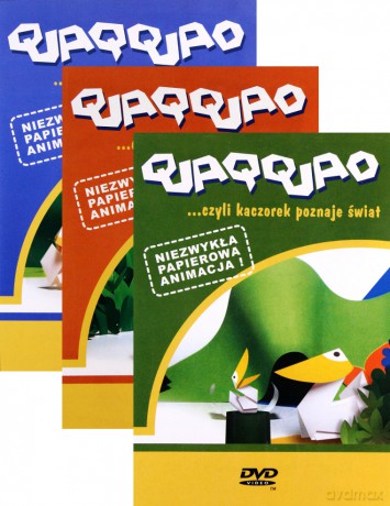 Quaqquao czyli kaczorek poznaje świat [BOX] [3DVD]