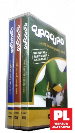 Quaqquao czyli kaczorek poznaje świat [BOX] [3DVD]