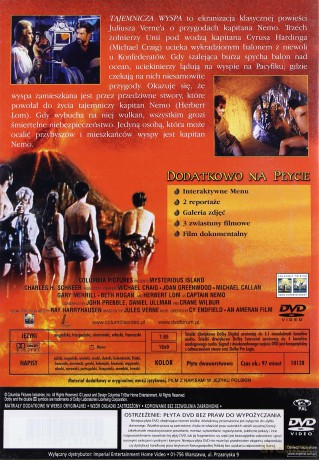 Tajemicza wyspa [DVD]