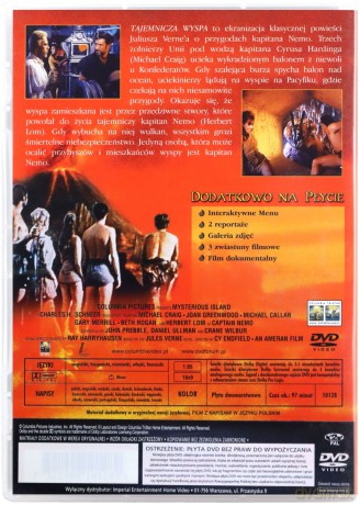 Tajemicza wyspa [DVD]