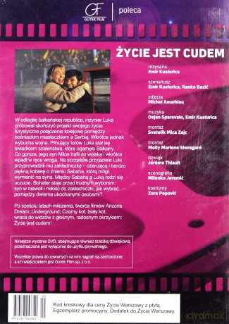 Życie jest Cudem [DVD]