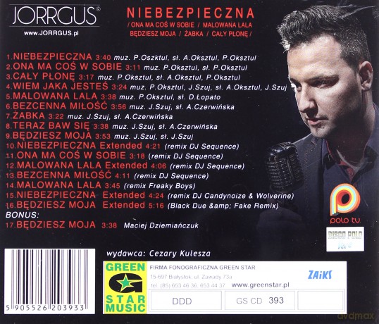 Jorrgus: Niebezpieczna [CD]