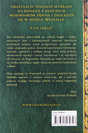 Hotel Walhalla. Przewodnik po światach nordyckich Magnus Chase i bogowie Asgardu - Rick Riordan (twarda) [KSIĄŻKA]