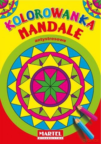 Kolorowanka Mandale antystresowe [KSIĄŻKA]