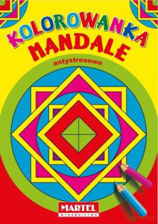 Kolorowanka Mandale antystresowe [KSIĄŻKA]