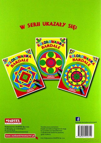 Kolorowanka Mandale antystresowe [KSIĄŻKA]