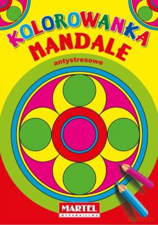 Malowanka Mandale antystresowe [KSIĄŻKA]