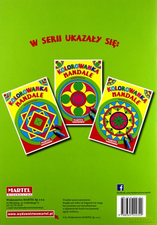 Malowanka Mandale antystresowe [KSIĄŻKA]