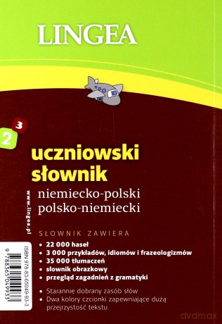 Niemiecki słownik uczniowski [KSIĄŻKA]