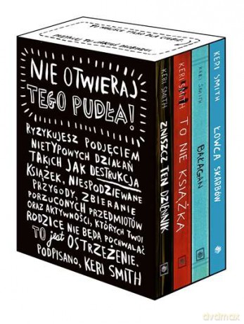 Pakiet Nie otwieraj tego pudła - Keri Smith [KSIĄŻKA]