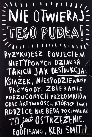 Pakiet Nie otwieraj tego pudła - Keri Smith [KSIĄŻKA]