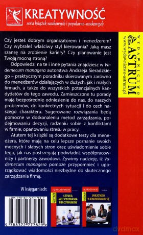 Vademecum managera - Andrzej Sieradzki [KSIĄŻKA]