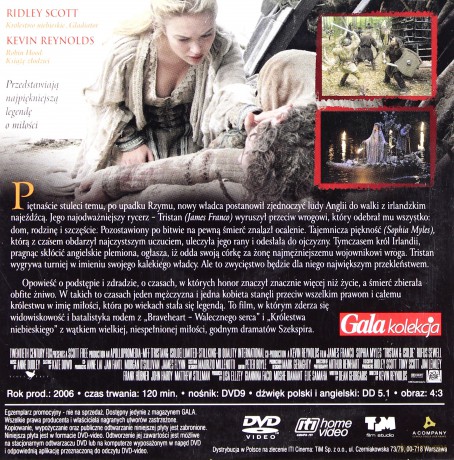 Tristan i Izolda (Wydanie gazetowe) [DVD]
