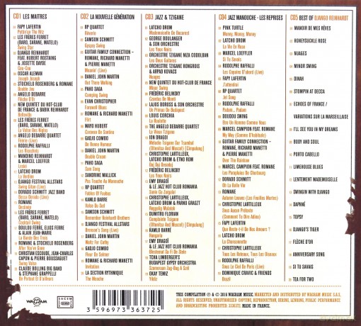 Jazz Manouche Anthology [5CD]