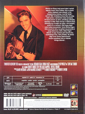Love Me Tender (booklet) [DVD]