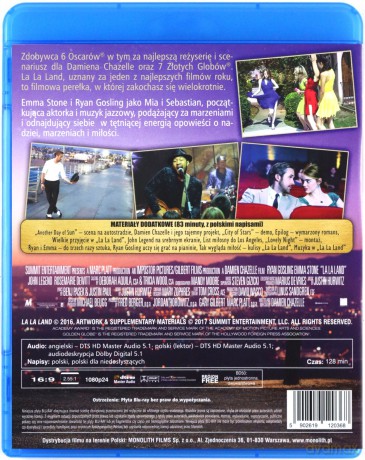 La La Land [Blu-Ray]