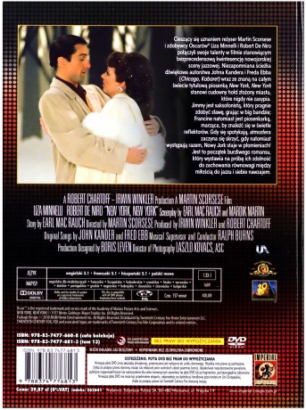 New York, New York (booklet) [DVD]