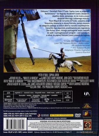 Człowiek z la Manchy [DVD]