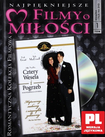 Cztery wesela i pogrzeb (Najpiękniejsze Filmy o Miłości 01) (booklet) [DVD]