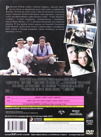 Wichry namiętności (Najpiękniejsze Filmy o Miłości 06) (booklet) [DVD]