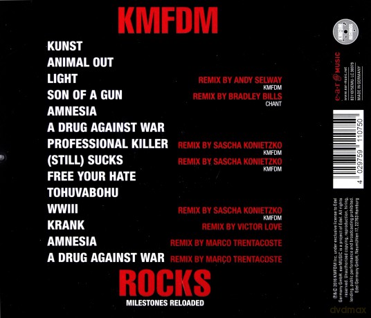 KMFDM: ROCKS-Milestones Reloaded [CD]