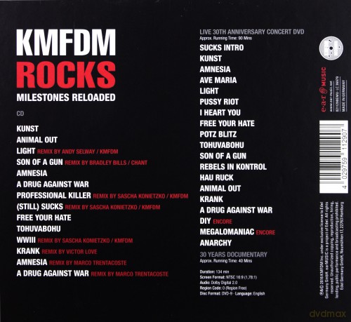 KMFDM: ROCKS-Milestones Reloaded [CD]+[DVD]