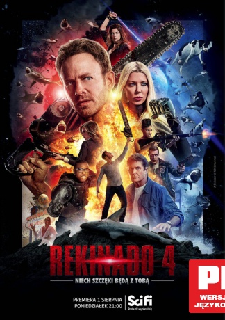 Rekinado 4: Niech szczęki będą z tobą [Blu-Ray]