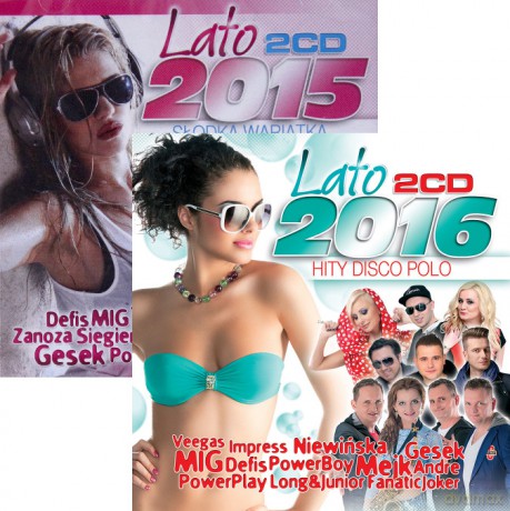 Lato 2016 - 2015 Hity Disco Polo Pakiet [4CD]