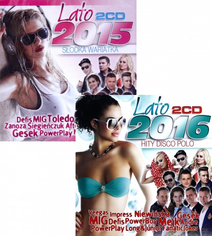 Lato 2016 - 2015 Hity Disco Polo Pakiet [4CD]