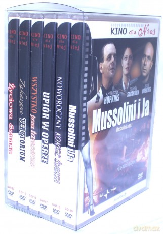 Kino Dla Niej: Mussolini i ja / Noworoczny koniec świata / Upiór w operze (1983) / Wszystko przez tancerza / Zakazane terytorium / Życiowa szansa [BOX] [6DVD]