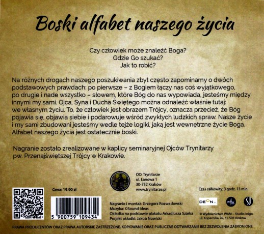 Boski alfabet naszego życia - ks. Robert Woźniak [AUDIOBOOK]
