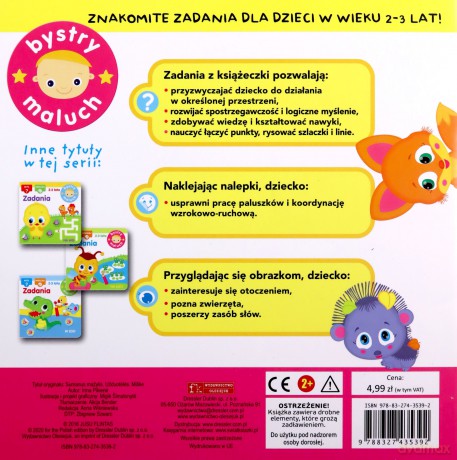 Bystry maluch: Zadania w lesie - Irma Pikiene [KSIĄŻKA]