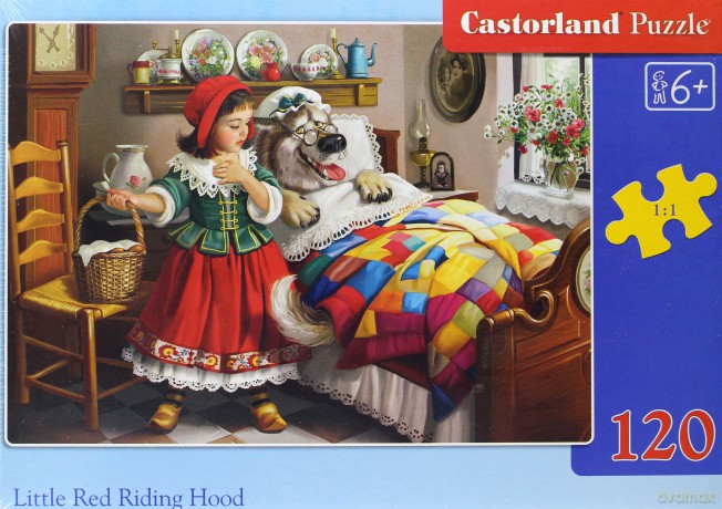 CASTOR 120 el. Czerwony Kapturek [PUZZLE]