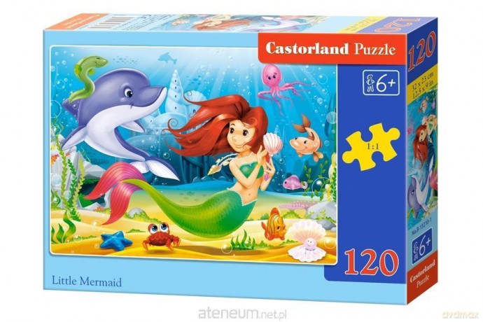 CASTOR 120 el. Mała Syrenka [PUZZLE]