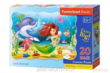 CASTOR 20 el. maxi - Mała Syrenka [PUZZLE]