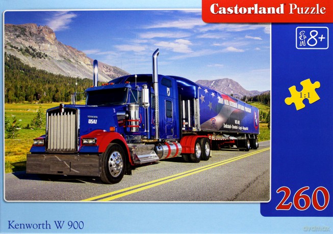 CASTOR 260 el. Kenworth W 900 [PUZZLE]