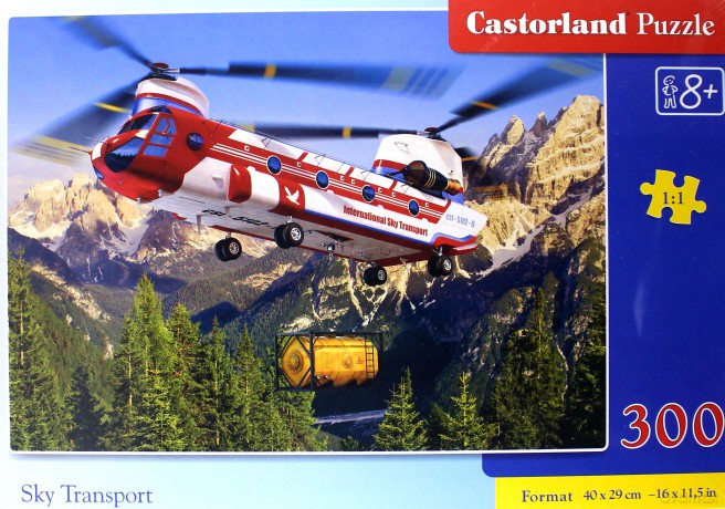 CASTOR 300 el. Sky transport [PUZZLE]