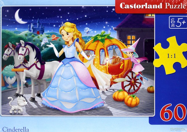 CASTOR 60 el. Kopciuszek [PUZZLE]