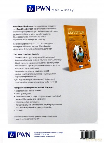 Expedition Deutsch Neue Starter podręcznik [KSIĄŻKA]