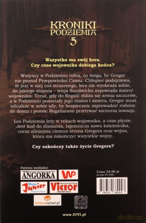 Gregor i Kod Pazura (Tom 5) - Suzanne Colins [KSIĄŻKA]