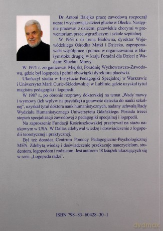 Jak pokonać (lub zaakceptować) jąkanie się - Antoni Balejko [KSIĄŻKA]