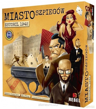 Miasto szpiegów: Estoril 1942 [GRA PLANSZOWA]