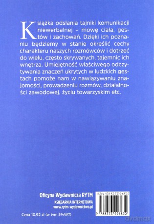 Mowa ciała. Co znaczą nasze gesty - Andy Collins [KSIĄŻKA]