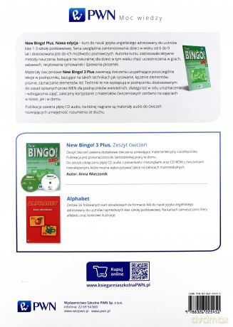 New Bingo! 3 Plus ćwiczenie [KSIĄŻKA]