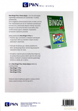 New Bingo! 3 Plus podręcznik [KSIĄŻKA]