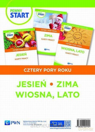Pewny start. Cztery pory roku. Pakiet materiałów ćwiczeniowych [KSIĄŻKA]