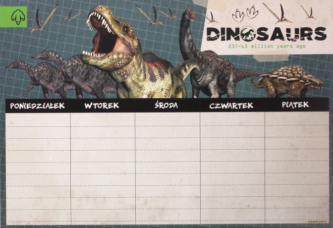 Plan Lekcji Dinozaur Mix (25 szt)